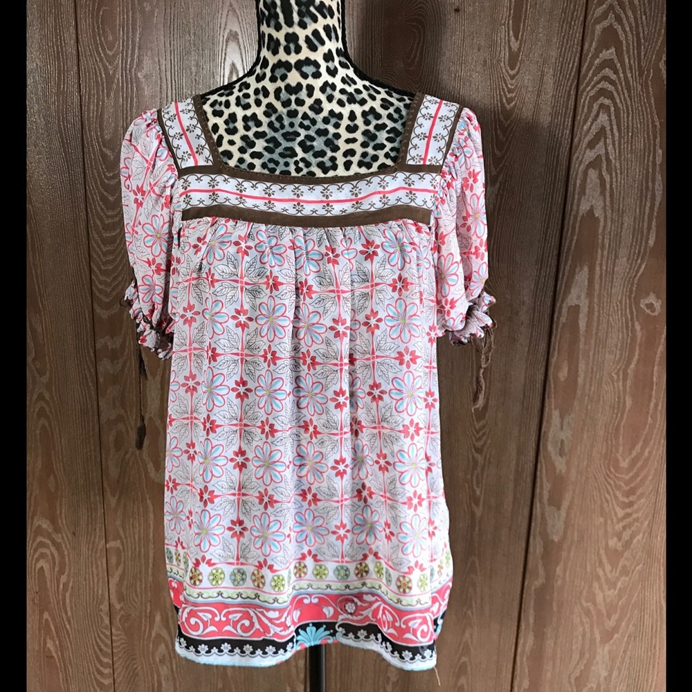 Nicole Miller Floral Top