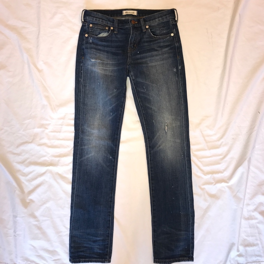 Madewell distressed The Slim Boyjean 24