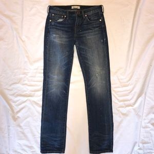 Madewell distressed The Slim Boyjean 24