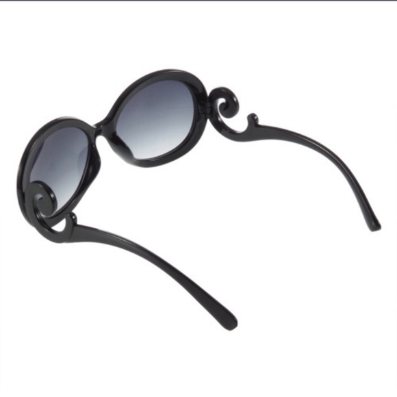 Retro Round Frame Sunglasses - Picture 4 of 7