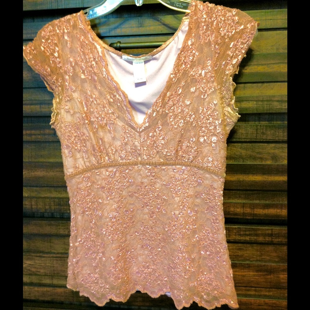 Lace top size Med.