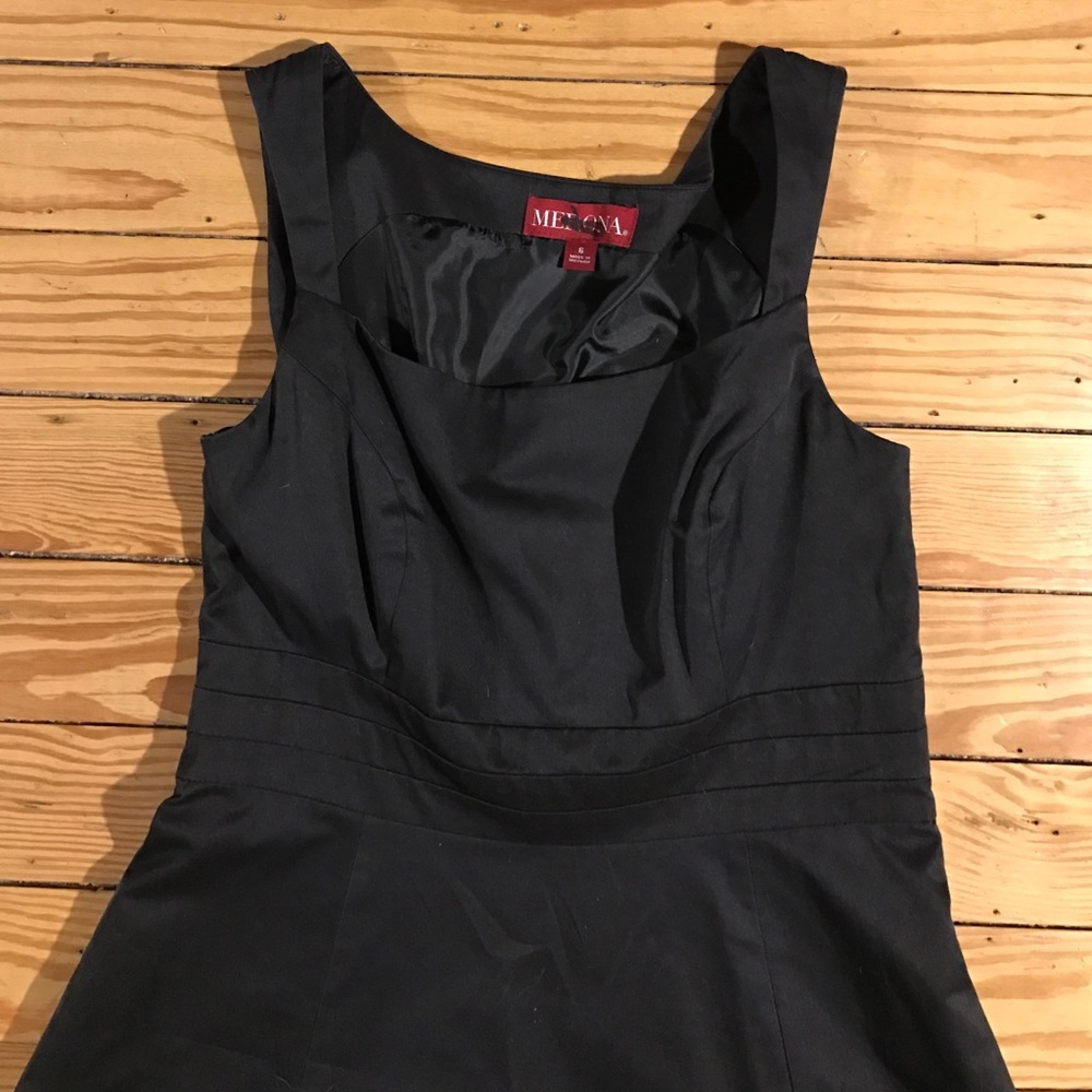 Merona A-Line Black Dress