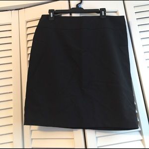 Black Express pencil skirt