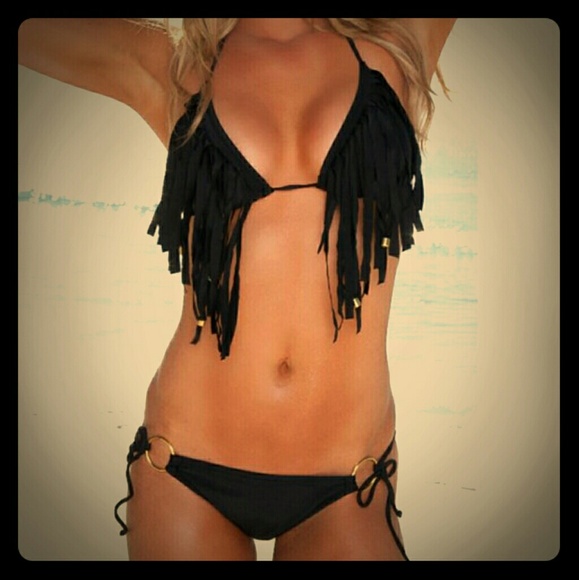 💰FINAL PRICE💰 Fringe Circle Ring String Bikini - Picture 3 of 8