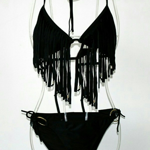 💰FINAL PRICE💰 Fringe Circle Ring String Bikini - Picture 4 of 8