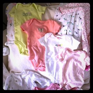 Newborn Short Sleeve Onesie Bundle