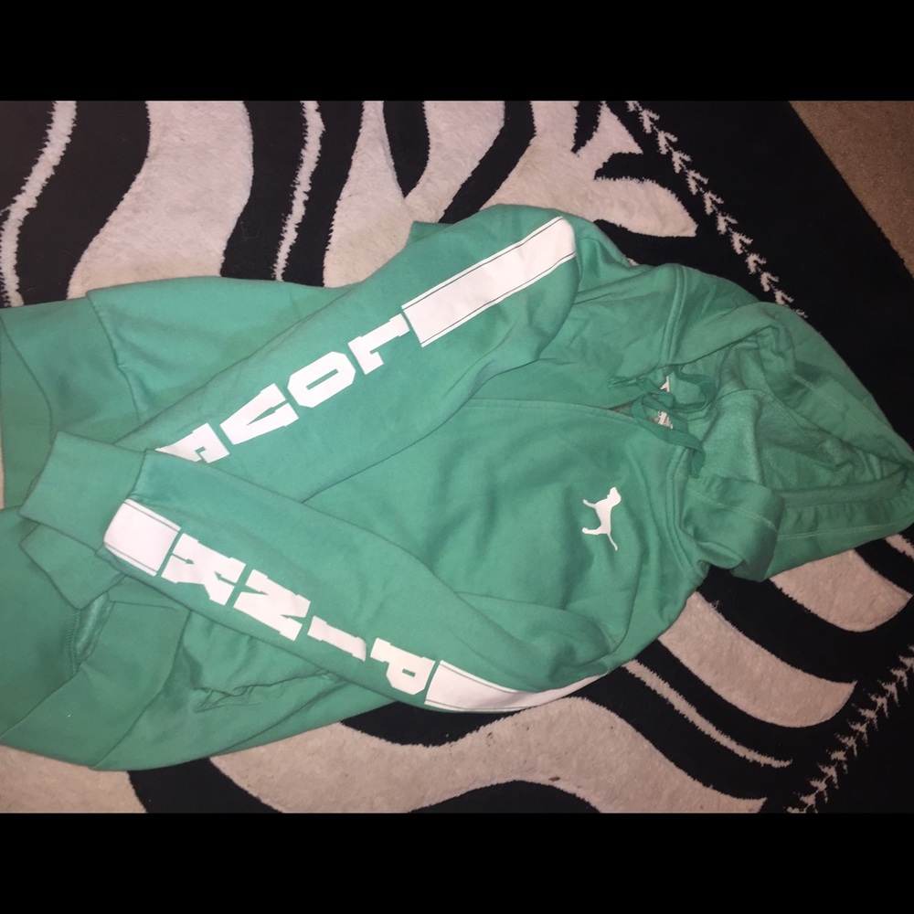 Victoria Secret teel sweatshirt