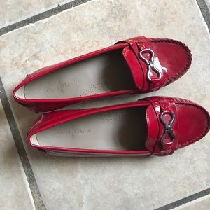 Cole Haan red flats