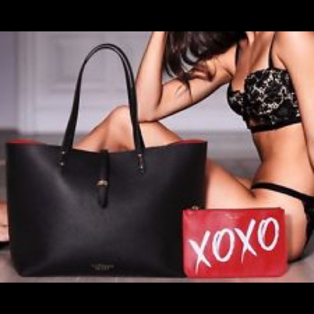 Victoria Secret Tote Bag and Clutch