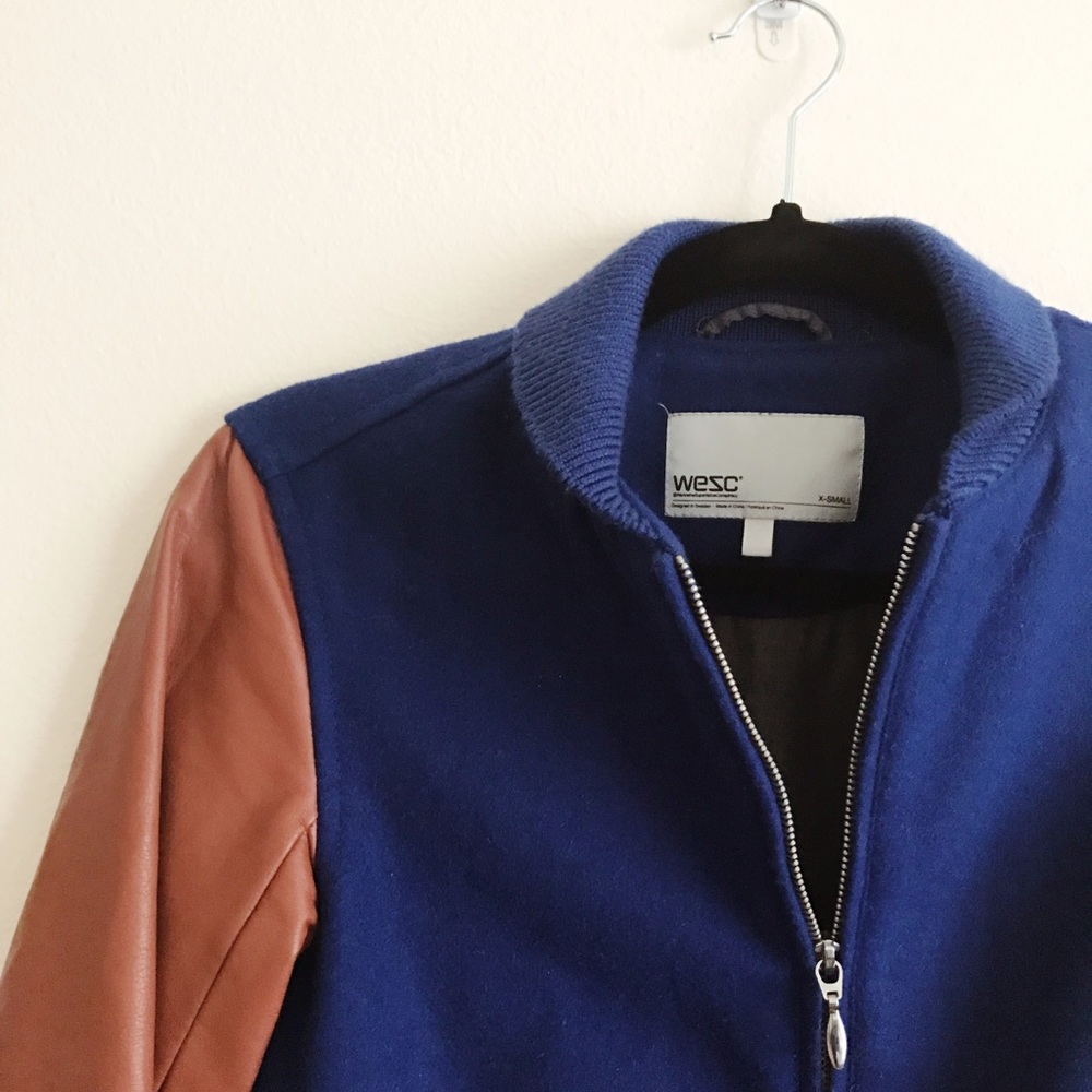 WeSC Wool & Leather Jacket