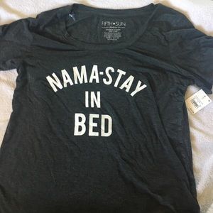 Nama-stay in bed tee