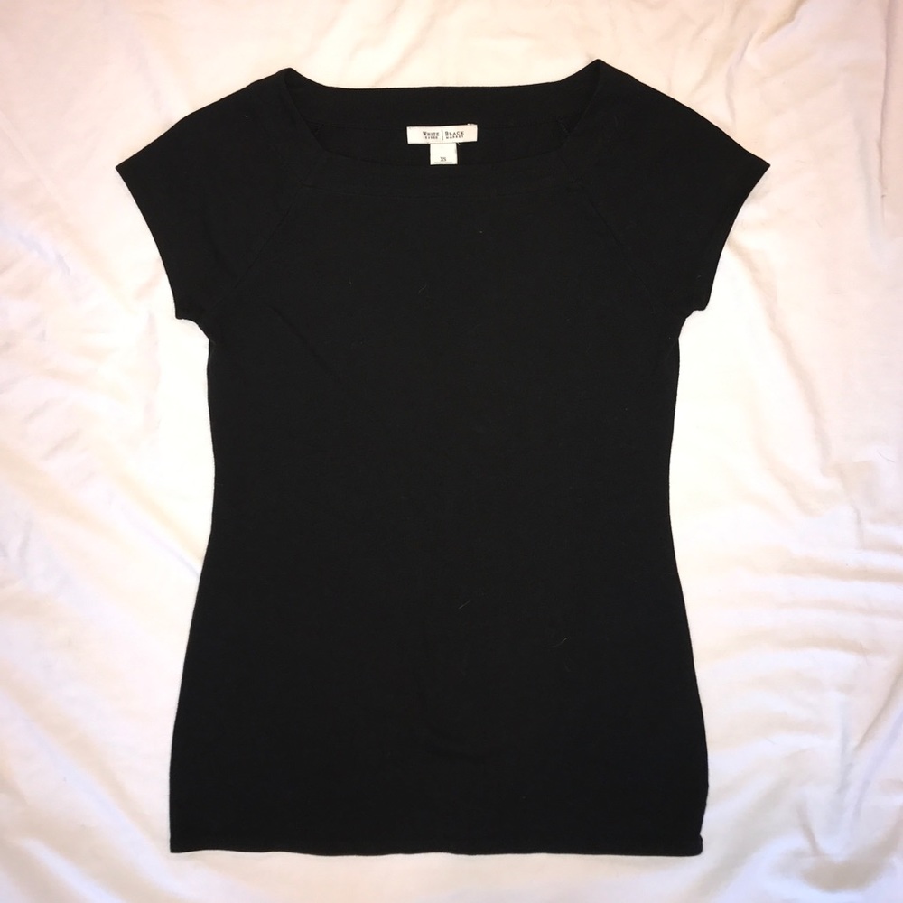 White House Black Market black short sleeve top XS