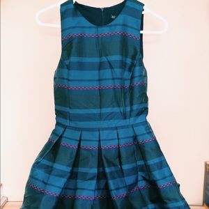 Armani Exchange Dark Blue Babydoll Dress