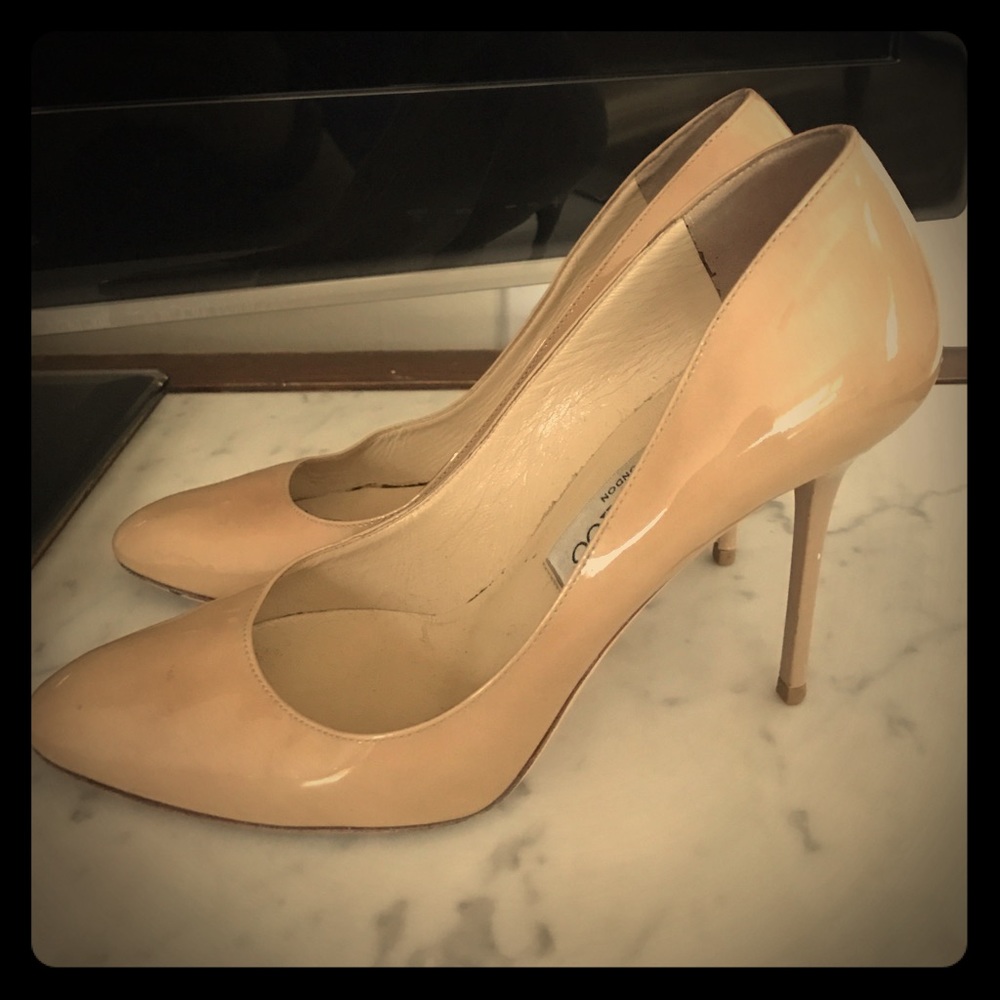 Pre Owned Jimmy Choo Nude Heels
