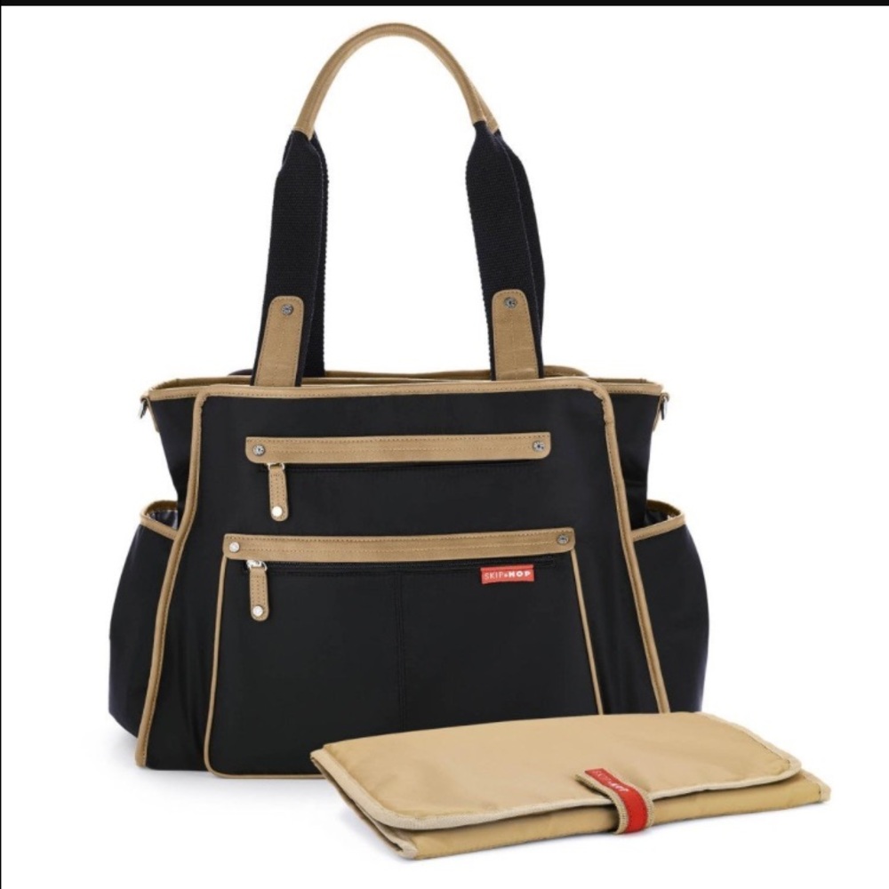 Skip hop grand central take it all diaper bag.