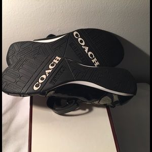 Coach Black and White Sneakers
