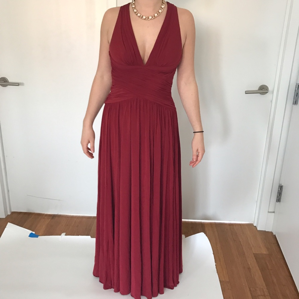 BCBG GARNET DRESS