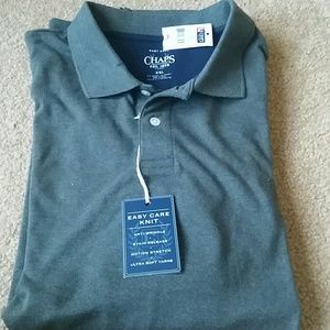 Chaps, Men Long sleeve Polo Shirt Big&Tall