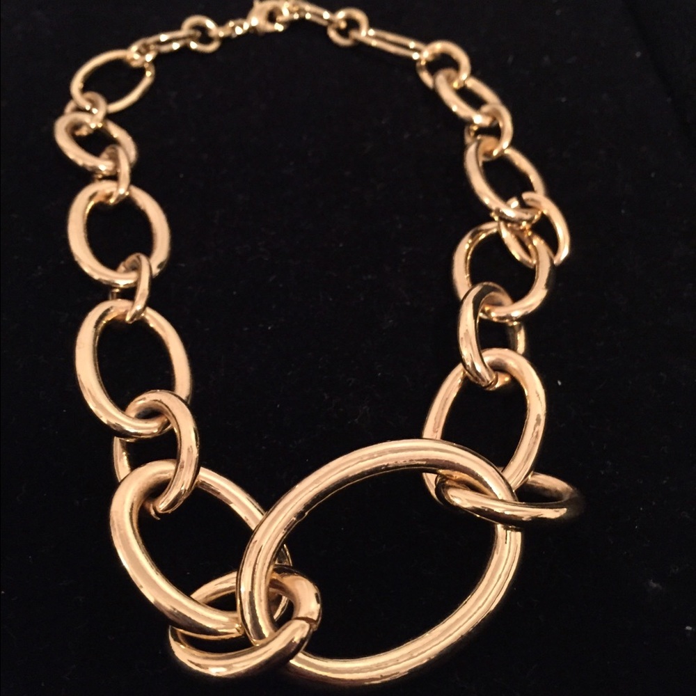 TLFJ Chain Link Gold Necklace