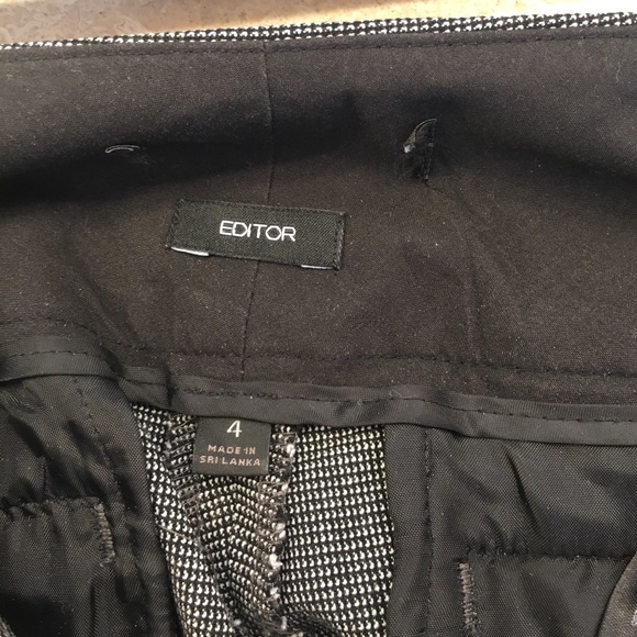 Express "Editor" pant; size 4; wide leg - Picture 5 of 6