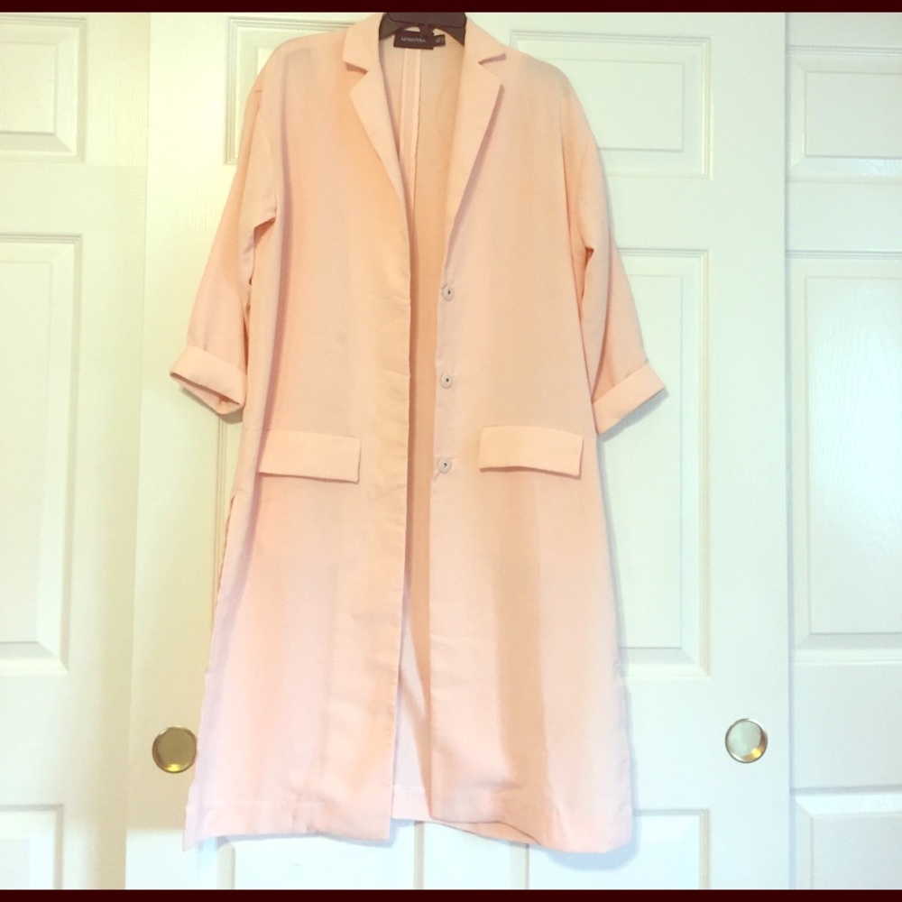 Mink pink coat