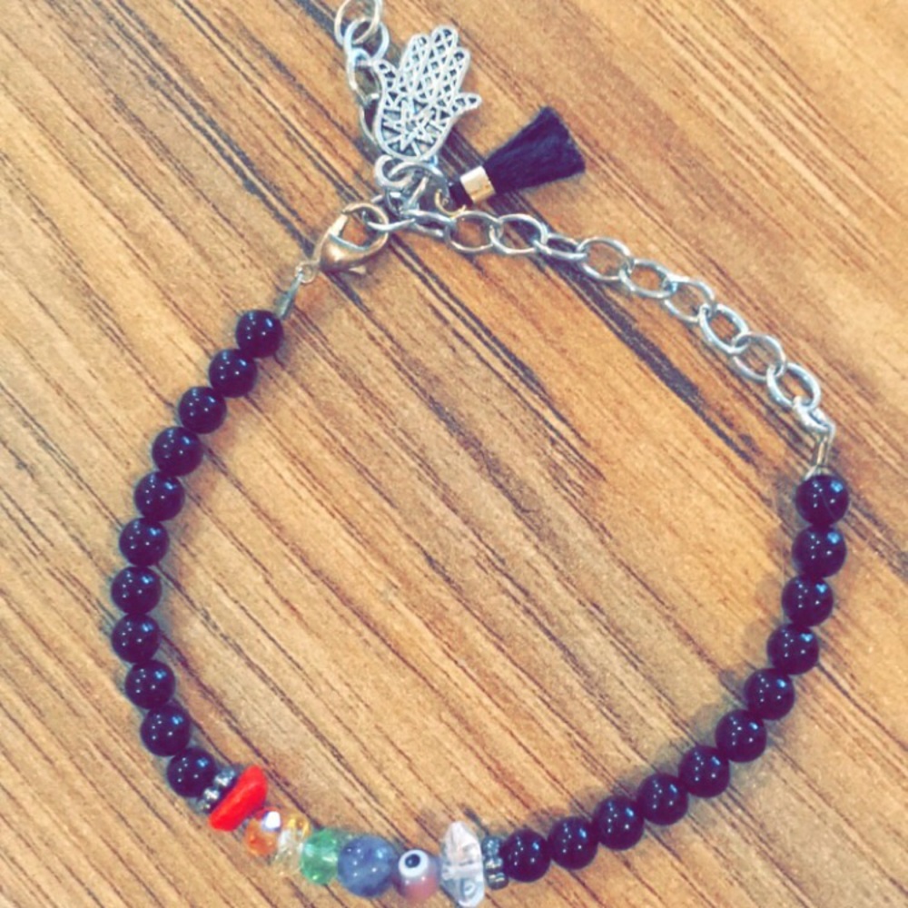 Handmade Chakra & Gemstone Stacking Pride LGBT