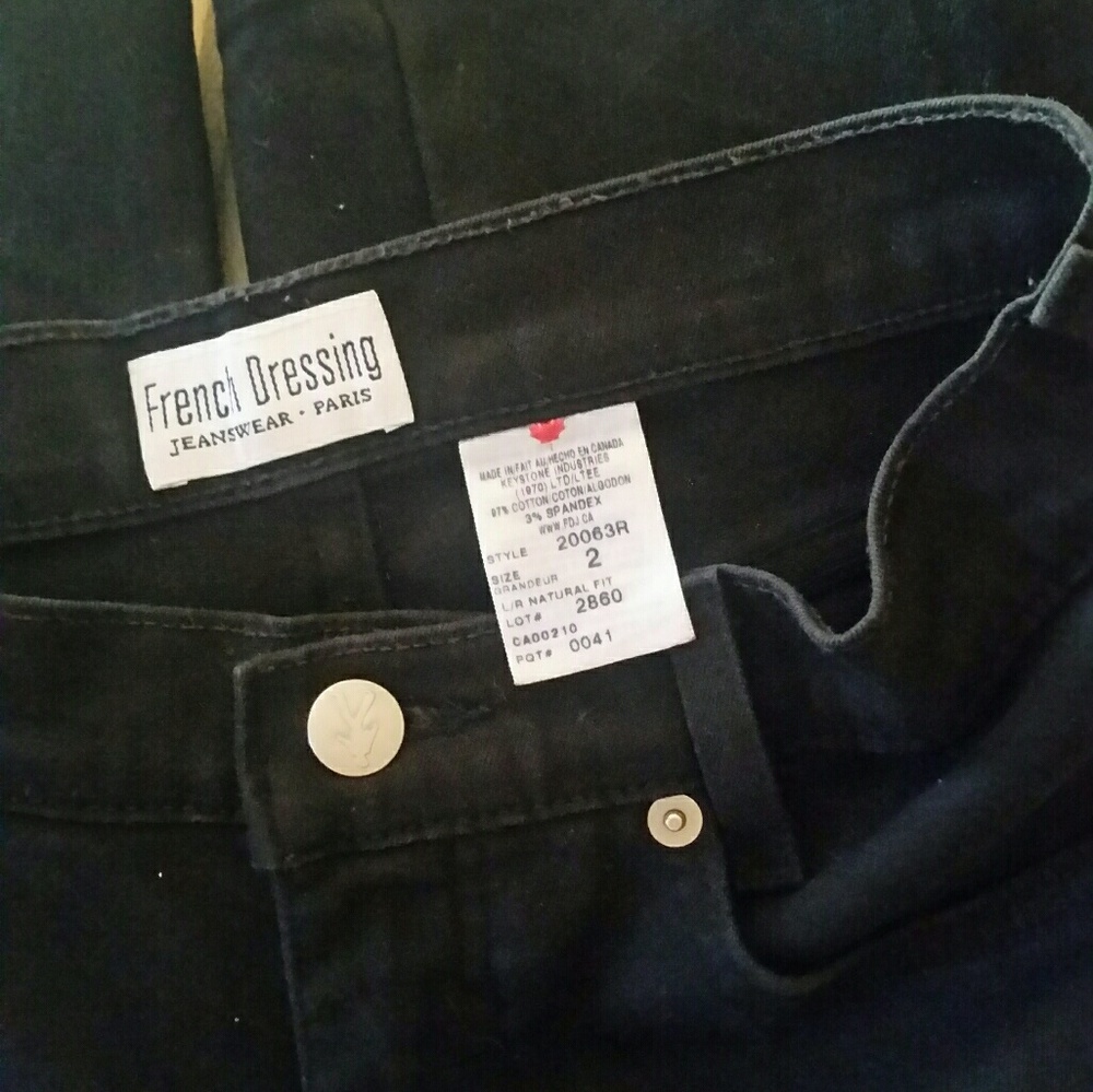 FRENCH DRESSING  JEANWEAR PARIS SIZE 2