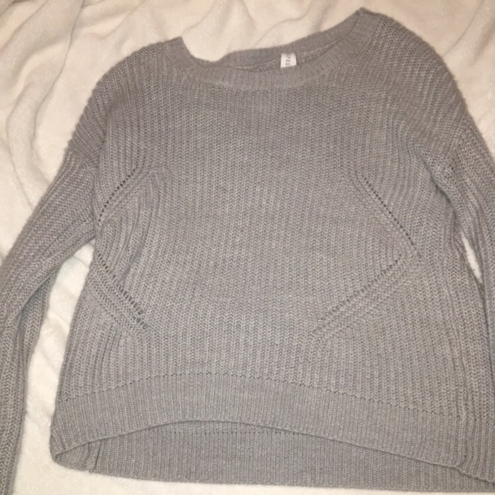Grey sweater