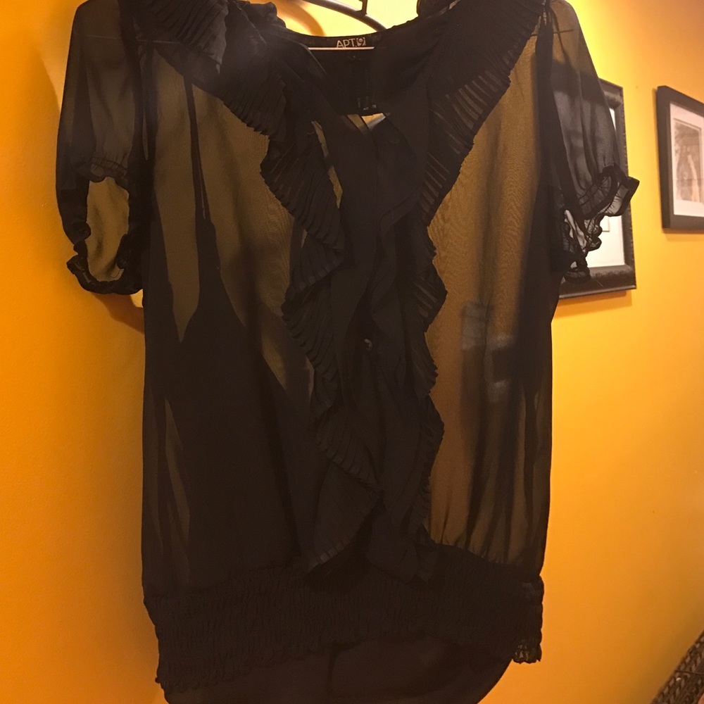 Sheer to large tank top included