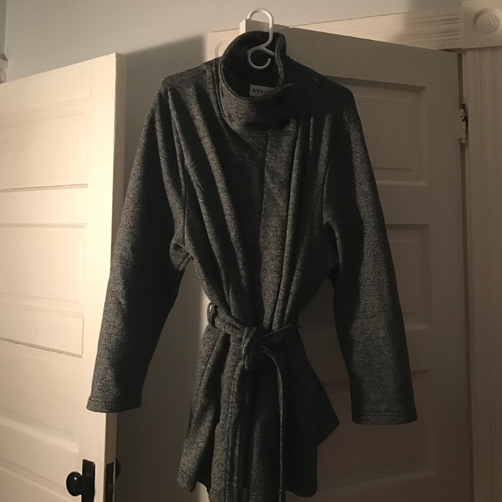 Grey Winter Coat by Ava & Viv. Size 3X