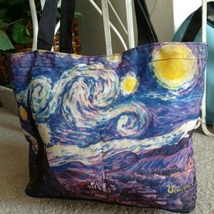 FINAL PRICE Starry Night Purse / Tote