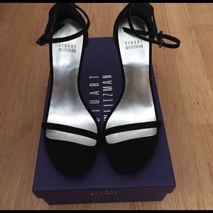 Stuart Weitzman Nudist Goosebumps Sandals