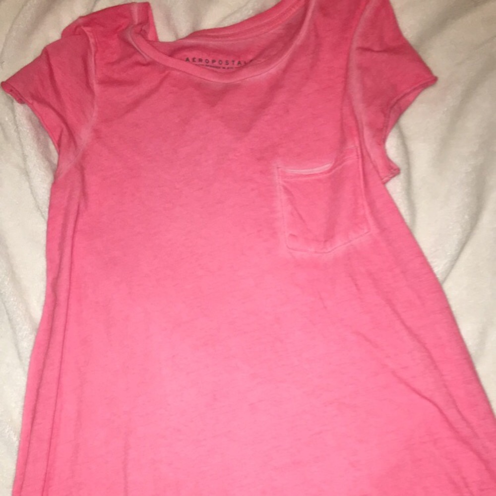Pink tshirt dress