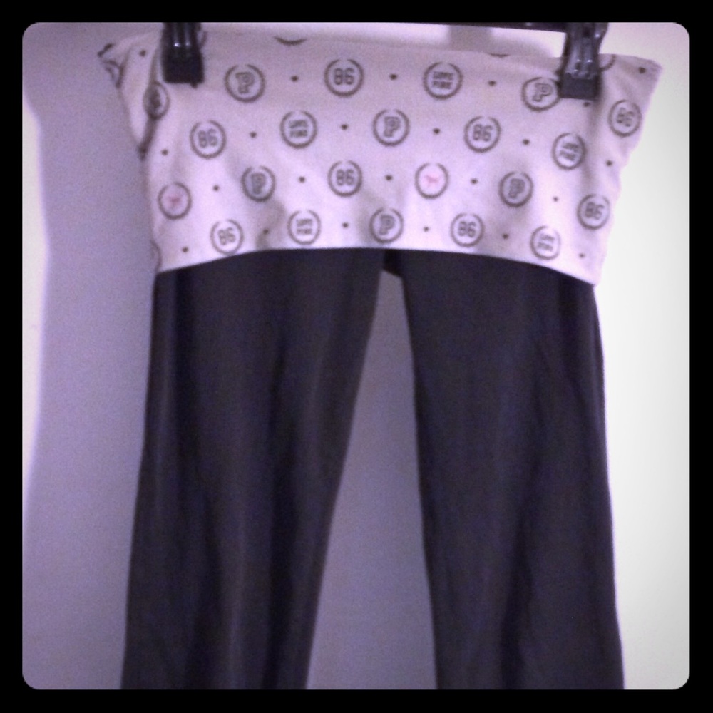 💘Victoria Secret Fold Over Yoga Pants