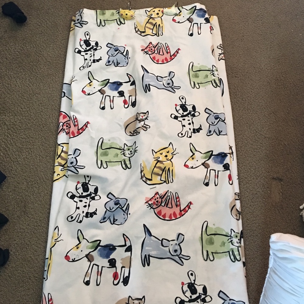 Cat & Dog Shower Curtain