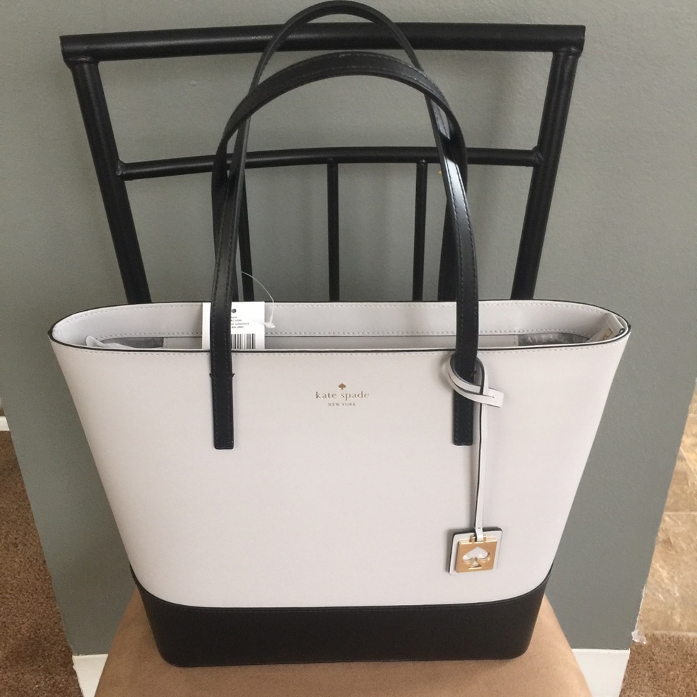 BNWT Kate Spade Haven St Maxi Stone IcexBlack