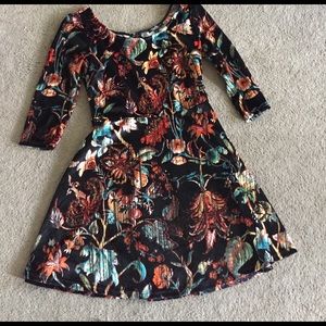 BeBop velvet dress