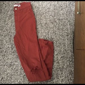 Distressed High Waisted Jeans 🔺FINAL SALE 🔺