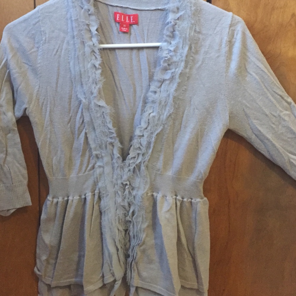 Last chance! Ruffle Cardigan