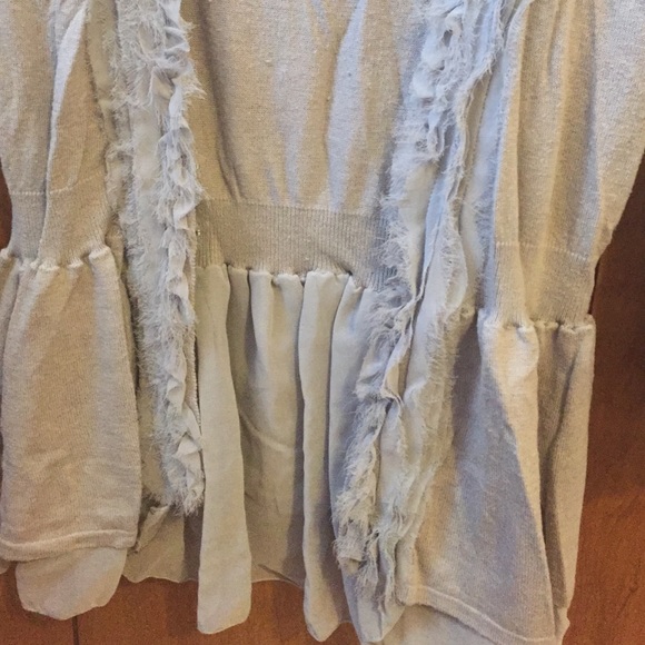 Last chance! Ruffle Cardigan - Picture 3 of 3