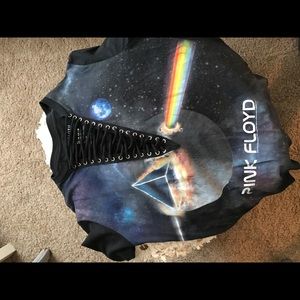 Pink Floyd lace up Tee