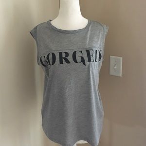 Graphic Sleeveless Tee