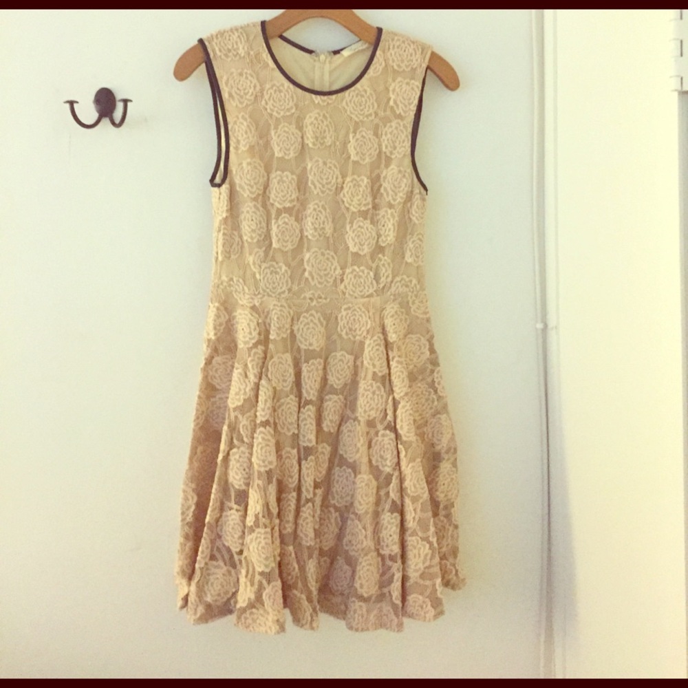 Soft pink, flirty dress