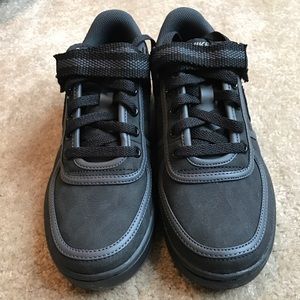 Black Nike shoes