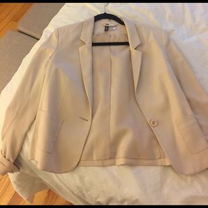 Rose/blush H&M blazer (Like New)