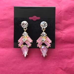 New Hand Made Crystal Statement Earrings
