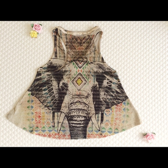 Flowy Juniors Elephant Tank - Picture 2 of 4