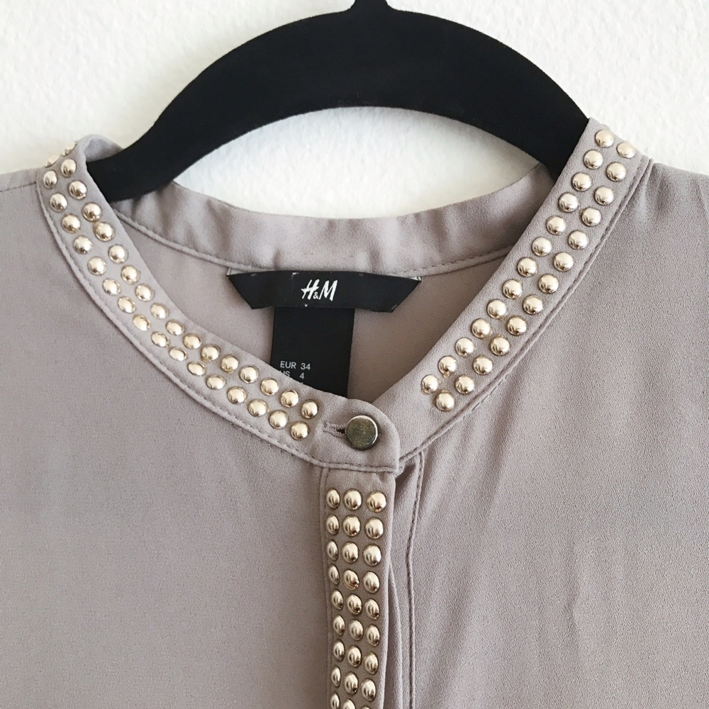 H&M Embellished Blouse