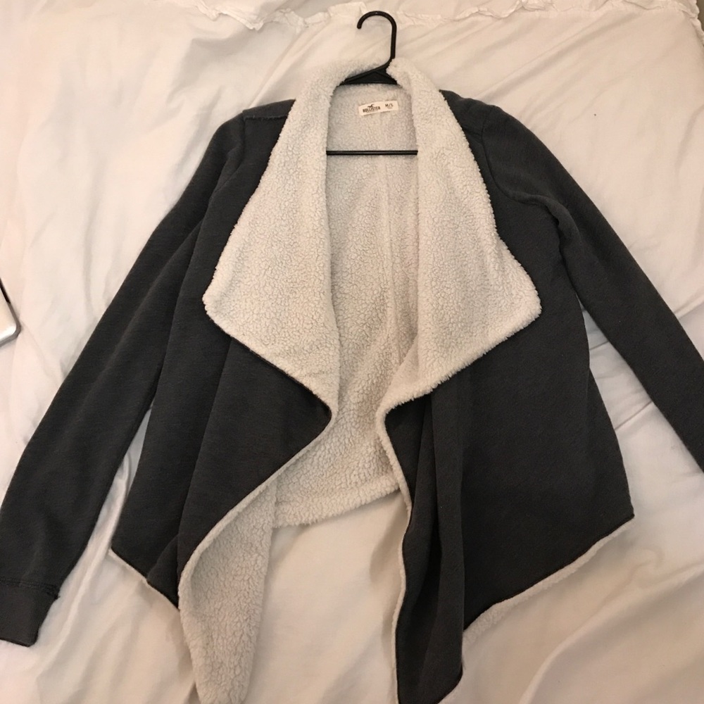 Hollister fuzzy sweater