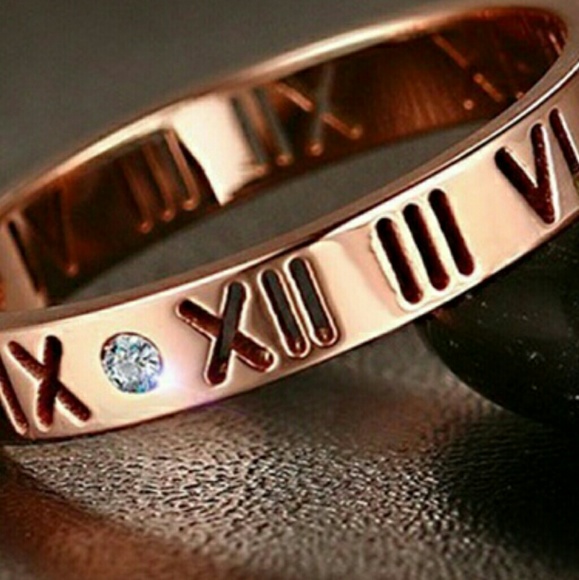 NEW Roman numeral rings various sizes - Picture 3 of 4